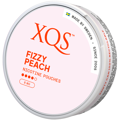XQS Fizzy Peach Slim 8 MG