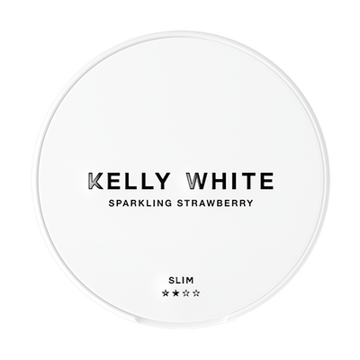 Kelly White Sparkling Strawberry Slim fram