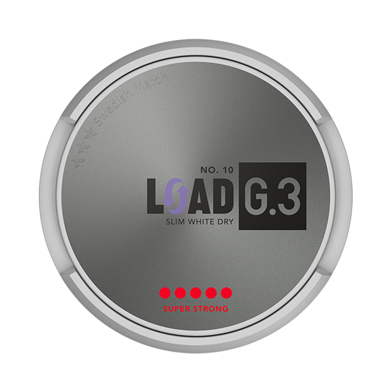 G.3 NO.10 LOAD Slim White Dry Super Strong