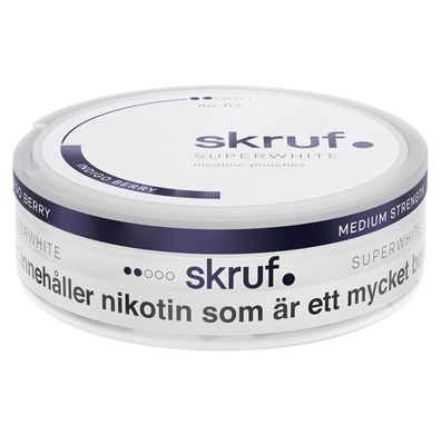 Skruf Superwhite No. 62 Indigo Berry