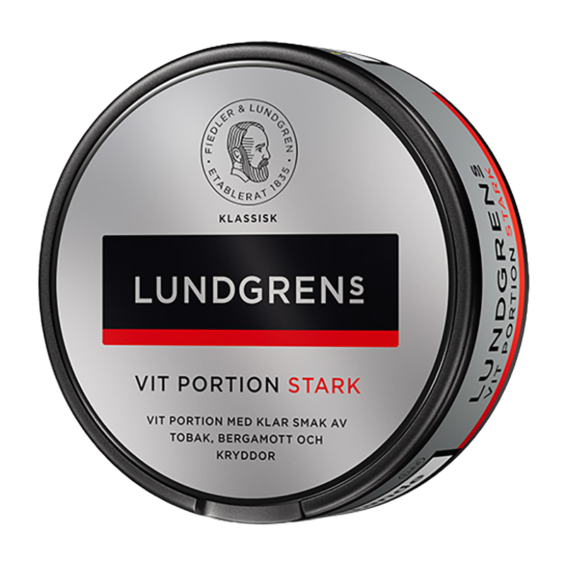 Lundgrens Vit Portion Stark
