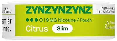 ZYN Citrus Slim Strong