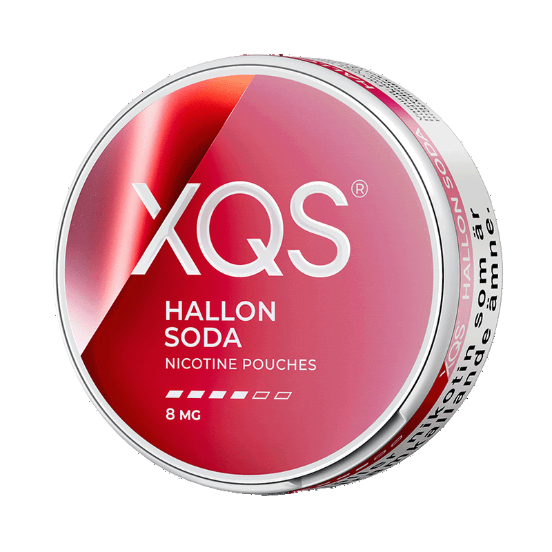 XQS Hallonsoda Slim 8 MG