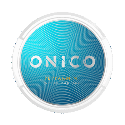 Onico Pepparmint Nikotinfritt Snus fram