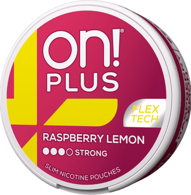on! Plus Raspberry Lemon Strong