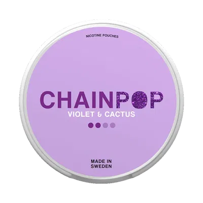 Chainpop Violet & Cactus fram