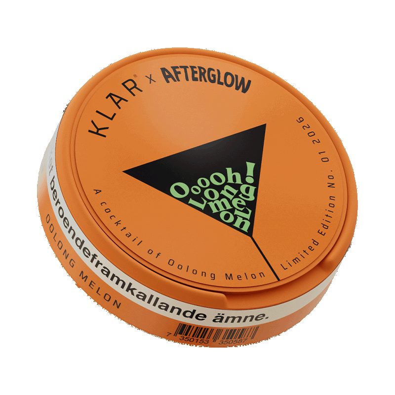 KLAR Afterglow Edition Oolong Melon Extra Strong Mini