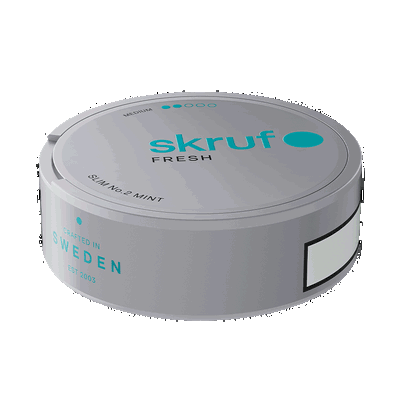 Skruf Fresh No. 2 Slim White Mint Medium