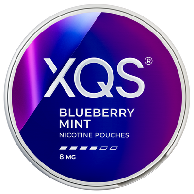 XQS Blueberry Mint Slim Strong fram
