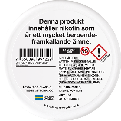 LEWA Classic Taste Of Tobacco