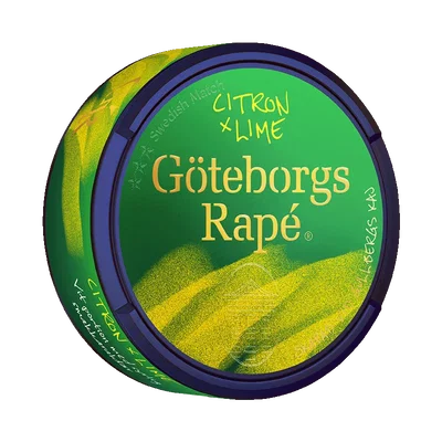 Göteborgs Rapé Citron x Lime Vit Portion