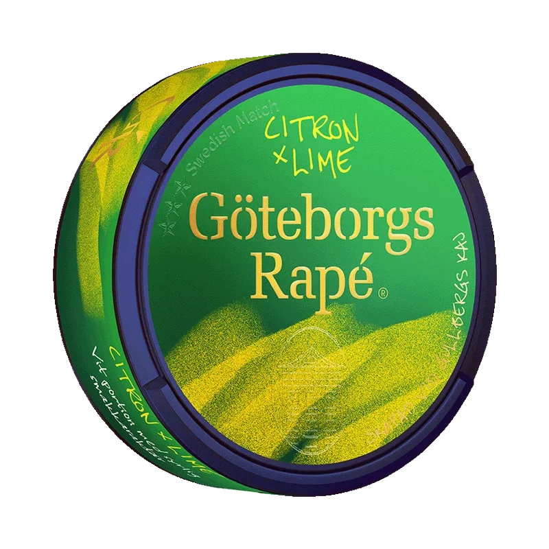 Göteborgs Rapé Citron x Lime Vit Portion