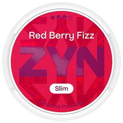 ZYN Red Berry Fizz Slim Strong fram