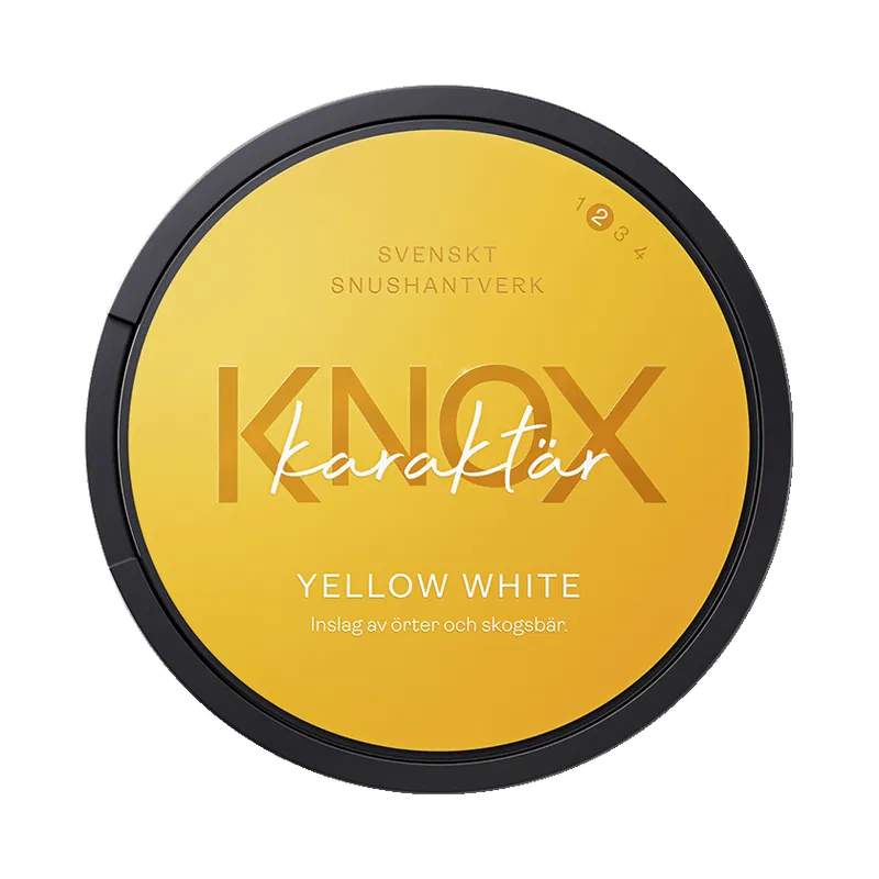 Knox Karaktär Yellow White