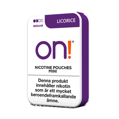 On! Licorice 3 mg höger
