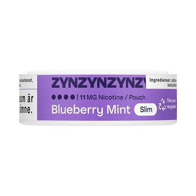 ZYN Blueberry Mint Slim Extra Strong