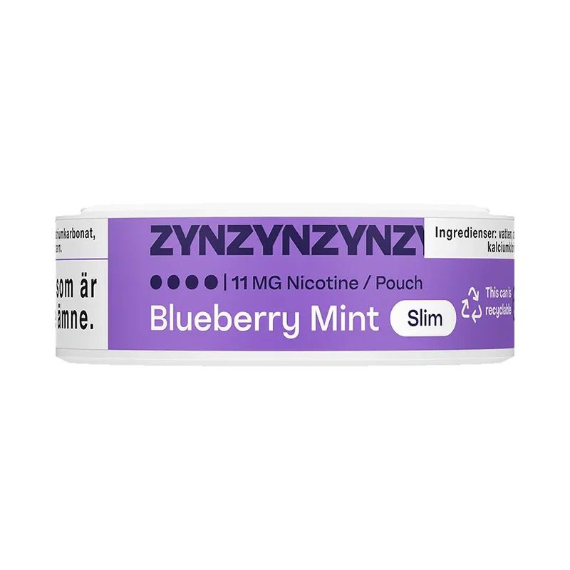 ZYN Blueberry Mint Slim Extra Strong