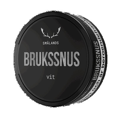 Smålands Brukssnus Vit Portion
