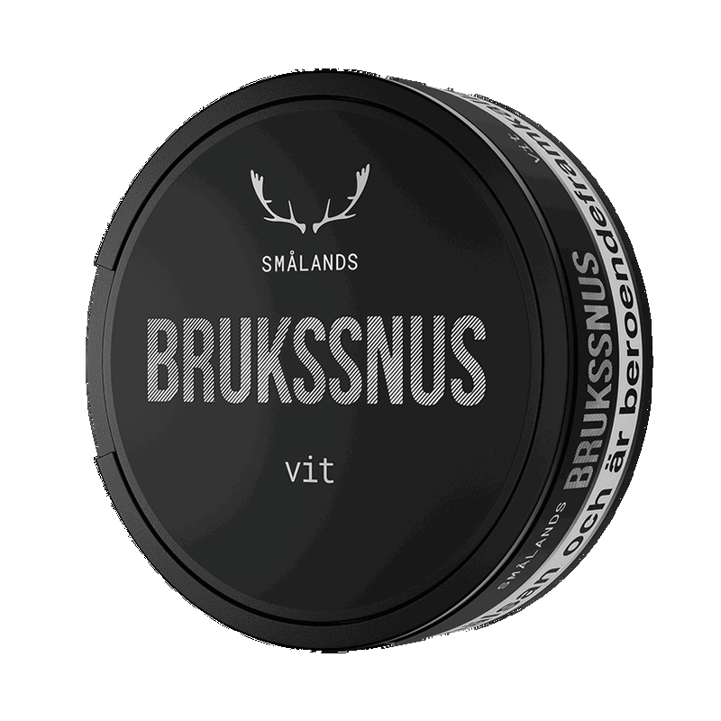 Smålands Brukssnus Vit Portion