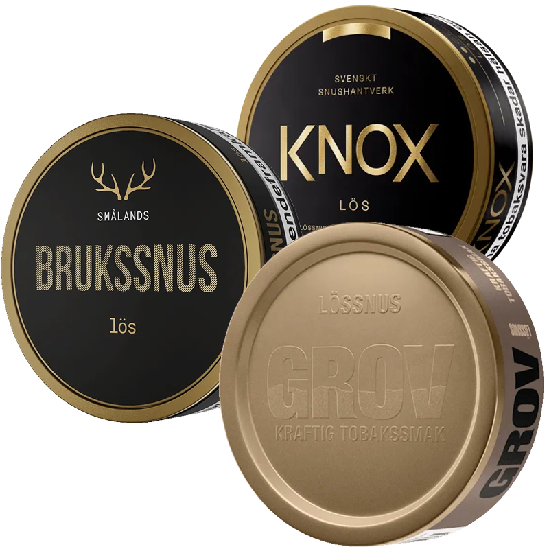 Lössnus Mixpack 3-pack