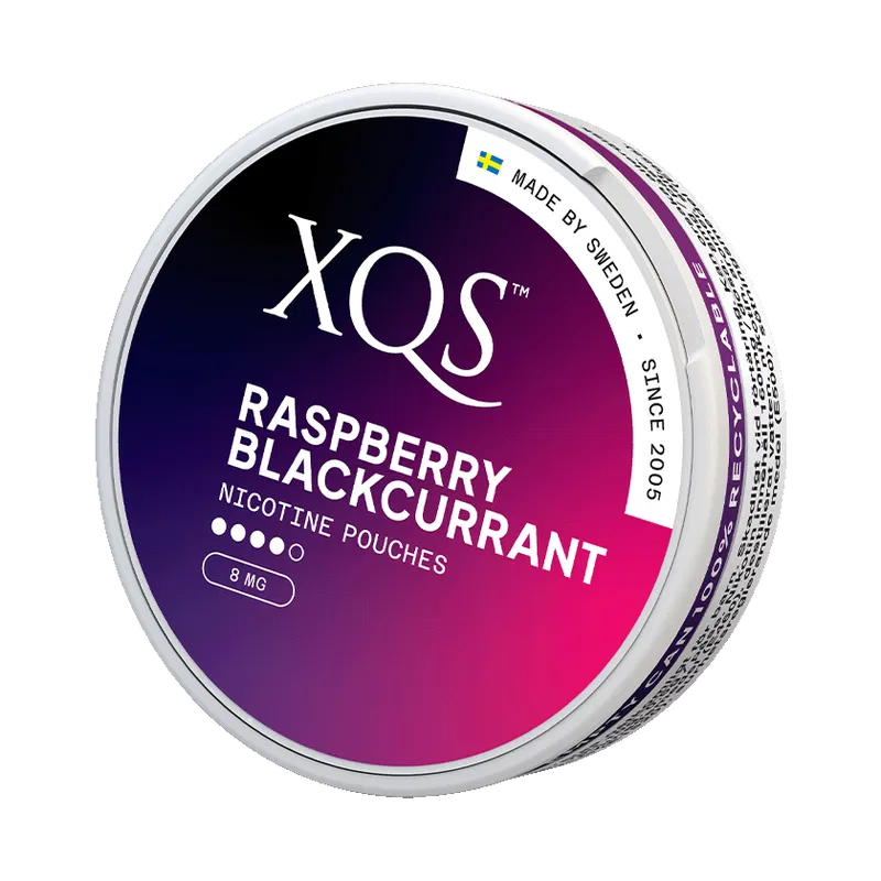 XQS Raspberry Blackcurrant Slim Strong