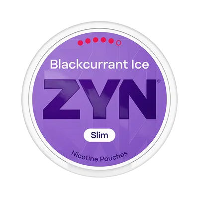 ZYN Blackcurrant Ice Slim S5 fram