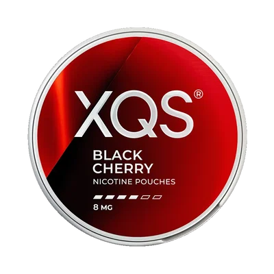 XQS Black Cherry Slim 8 MG fram