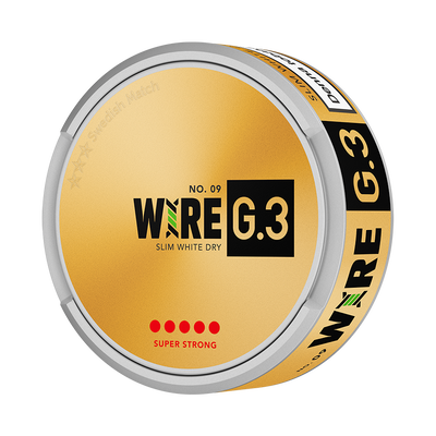 G.3 WIRE Slim White Dry Super Strong