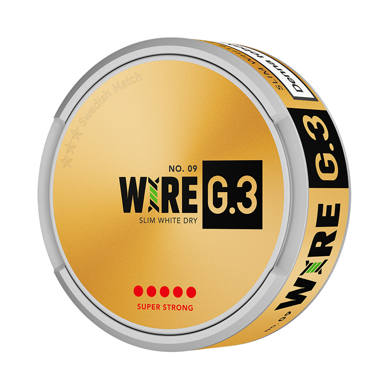 G.3 WIRE Slim White Dry Super Strong
