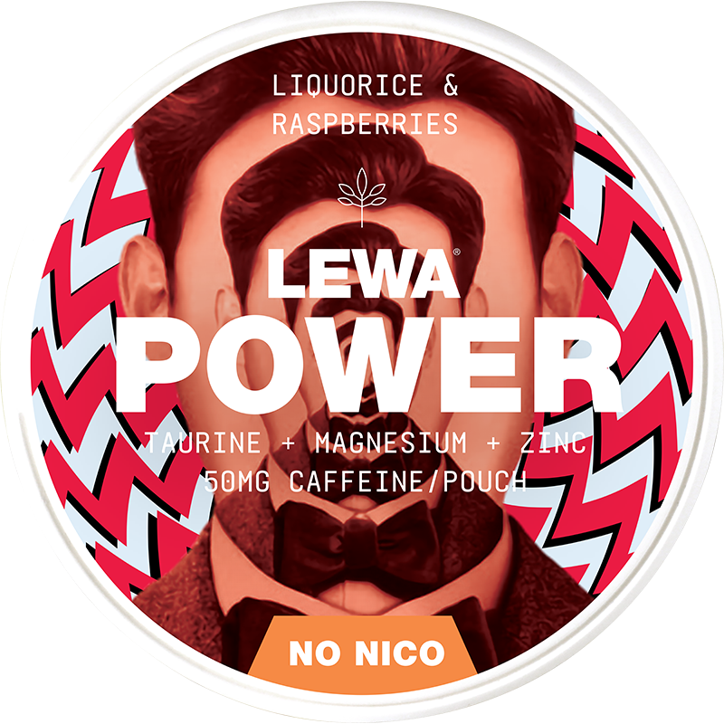 LEWA Liquorice & Raspberries Nikotinfritt
