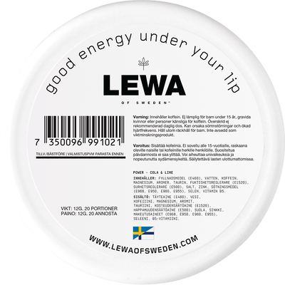 LEWA Cola & Lime Nikotinfritt