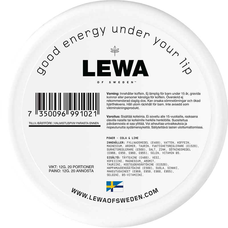 LEWA Cola & Lime Nikotinfritt