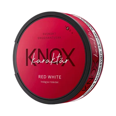 KNOX Karaktär Vit Portion Mixpack 4-pack