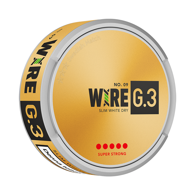 G.3 WIRE Slim White Dry Super Strong