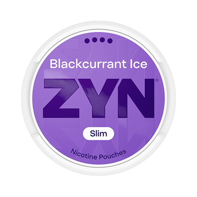 ZYN Blackcurrant Ice Slim S4 fram
