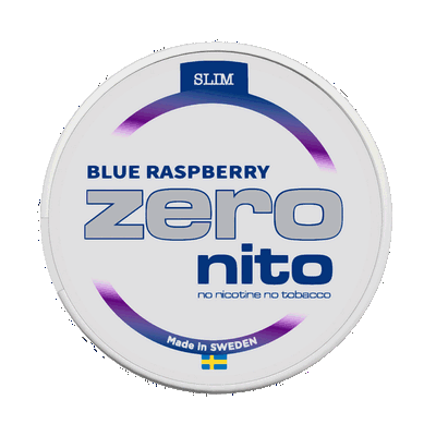 Zeronito Blue Raspberry Slim fram