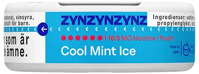 ZYN Cool Mint Ice Slim Ultra Strong