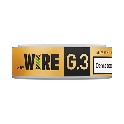 G.3 WIRE Slim White Dry Super Strong