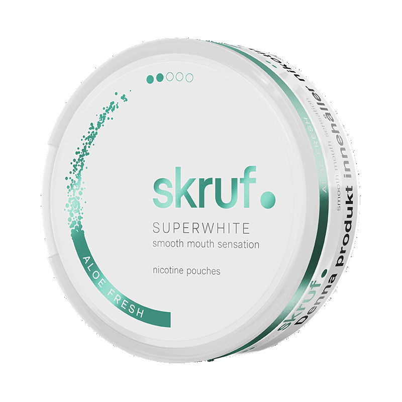 Skruf Superwhite Aloe Fresh