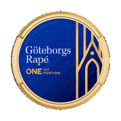 Göteborgs Rapé One Vit Portion fram
