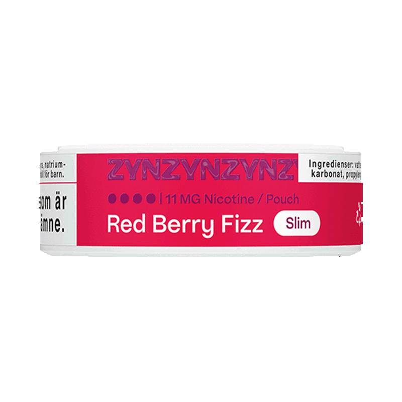 ZYN Red Berry Fizz Slim Extra Strong