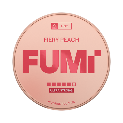 FUMi Fiery Peach 15 mg fram