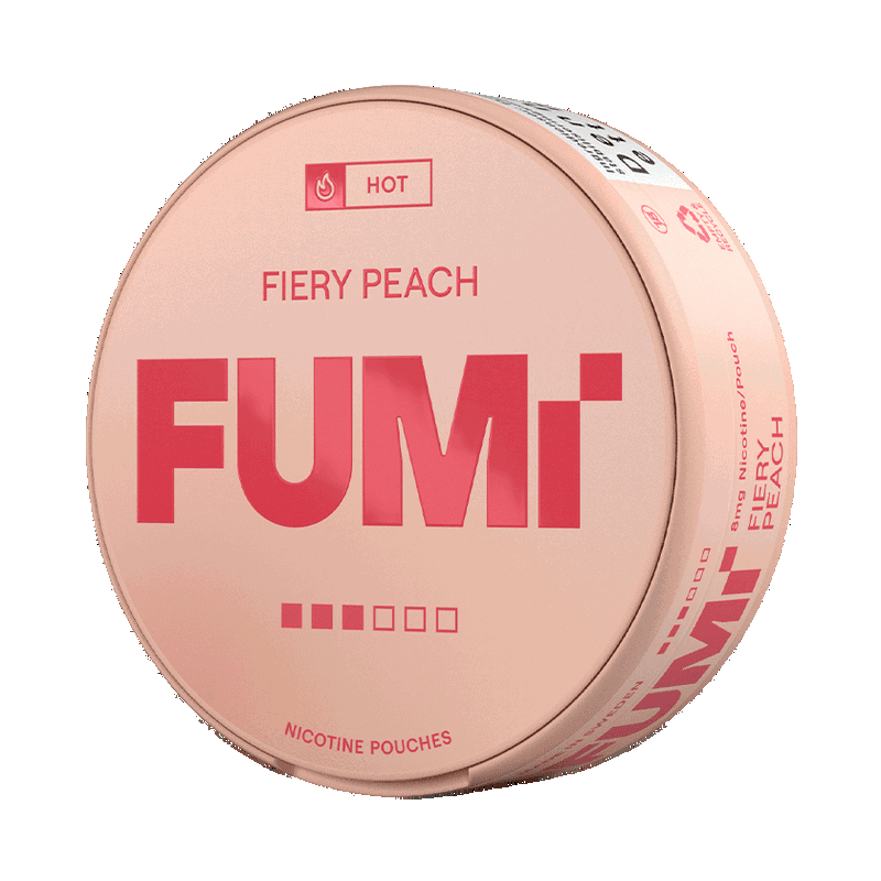 FUMi Fiery Peach Strong 8 mg