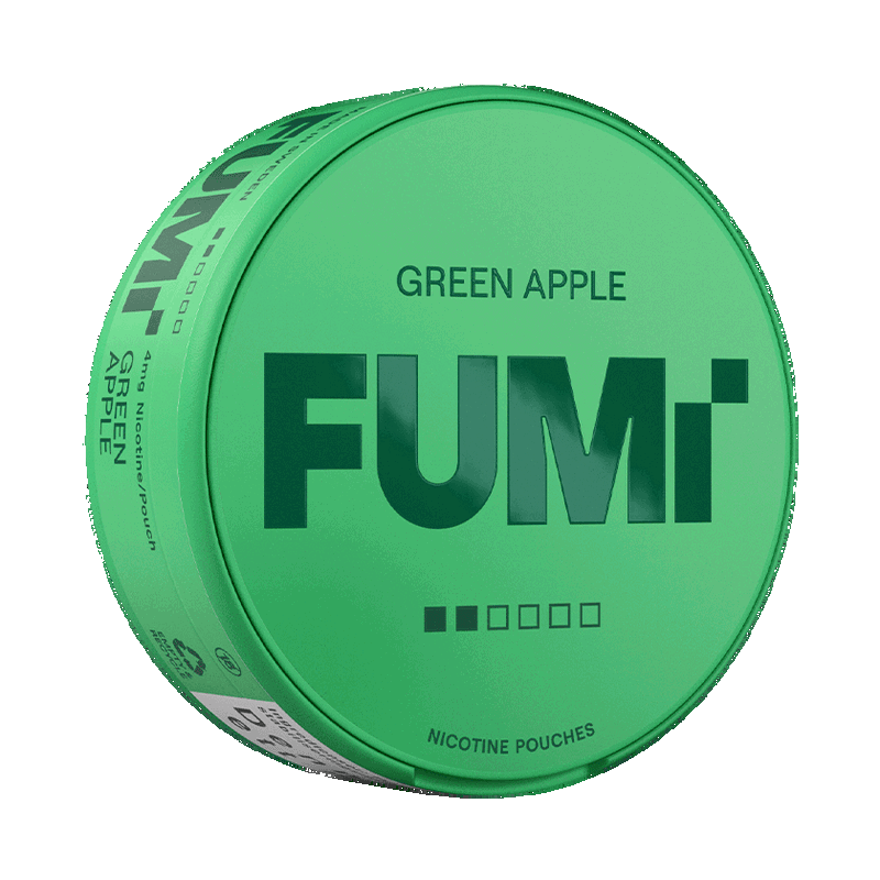 FUMi Green Apple Regular 4 mg
