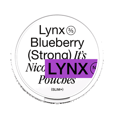 Lynx Blueberry Strong fram