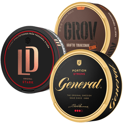 Portionssnus Stark Mixpack 3-pack