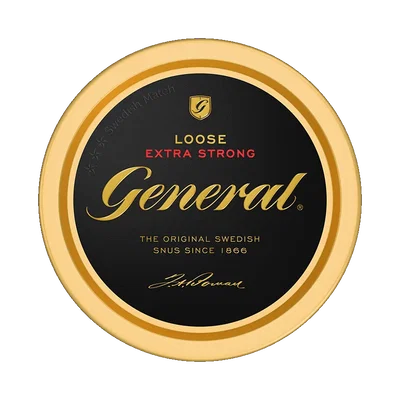 General Lös Extra Strong fram