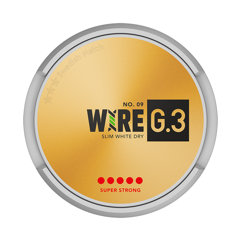 G.3 WIRE Slim White Dry Super Strong