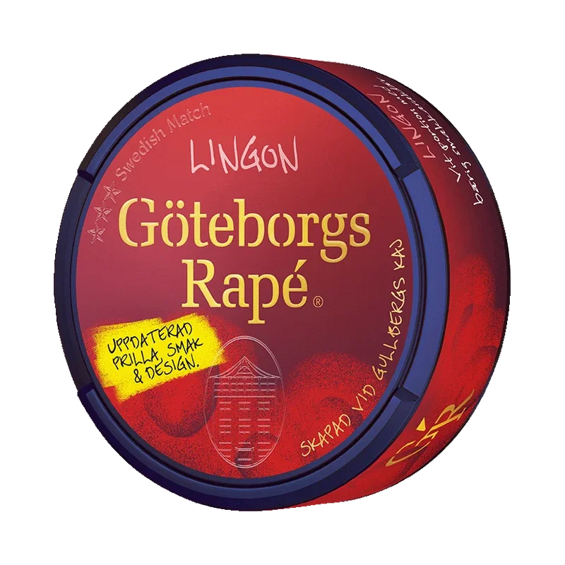 Göteborgs Rapé Lingon Vit Portion
