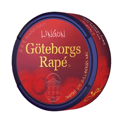 Göteborgs Rapé Lingon Vit Portion